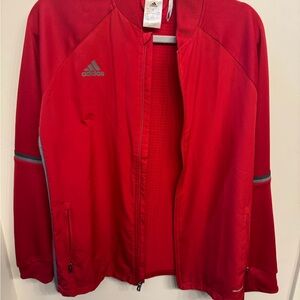 ADIDAS Red Jacket new condition